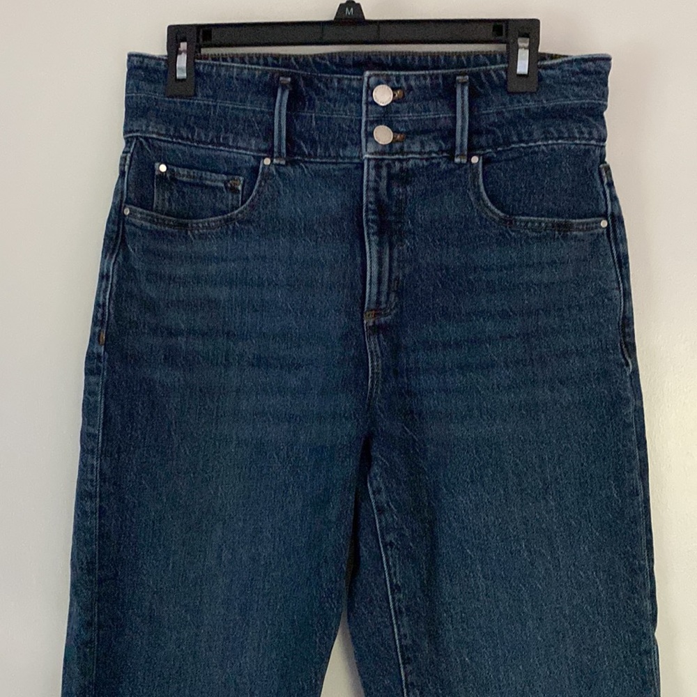 Ann Taylor Dark Blue Ankle Jeans
